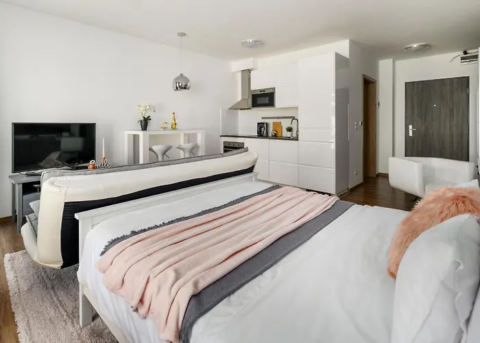 Apartmán Leonardo50 Apartment- Modern With Parking & Balcony Near Metro - Budapešť